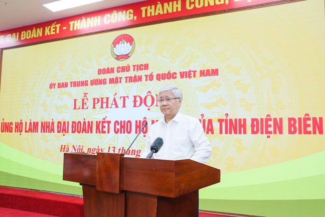 Thay mặt Đoàn Chủ tịch Uỷ ban Trung ương MTTQ Việt Nam, Bí thư Trung ương Đảng, Chủ tịch Uỷ ban Trung ương MTTQ Việt Nam Đỗ Văn Chiến đã đọc Lời kêu gọi.