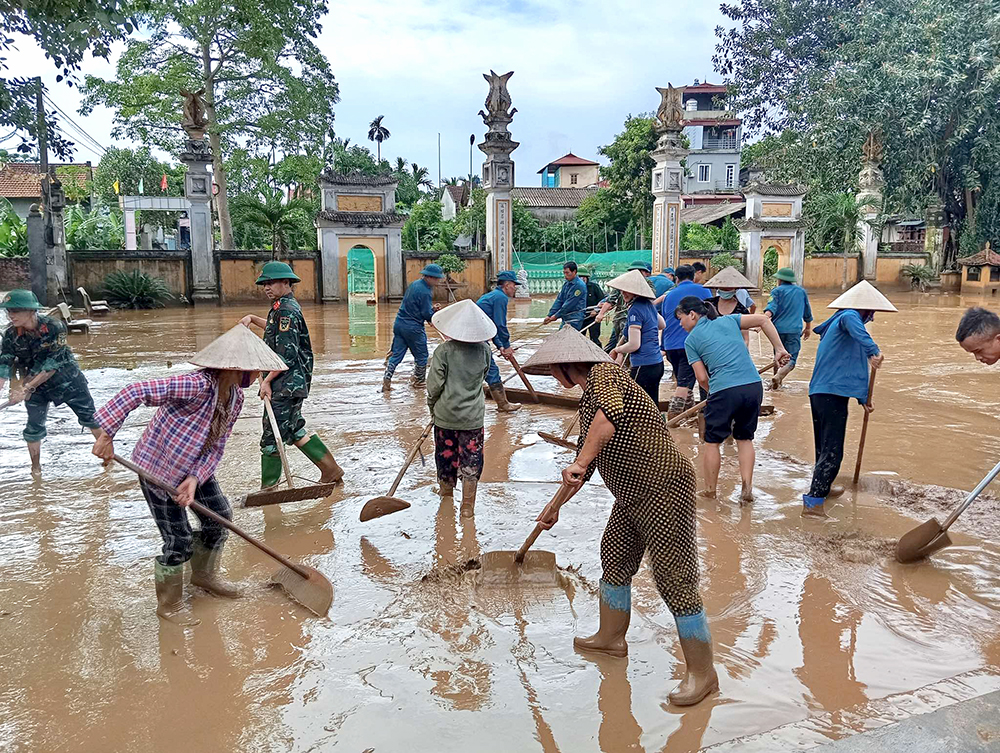 Tập trung cao độ khắc phục hậu quả do bão số 3 gây ra