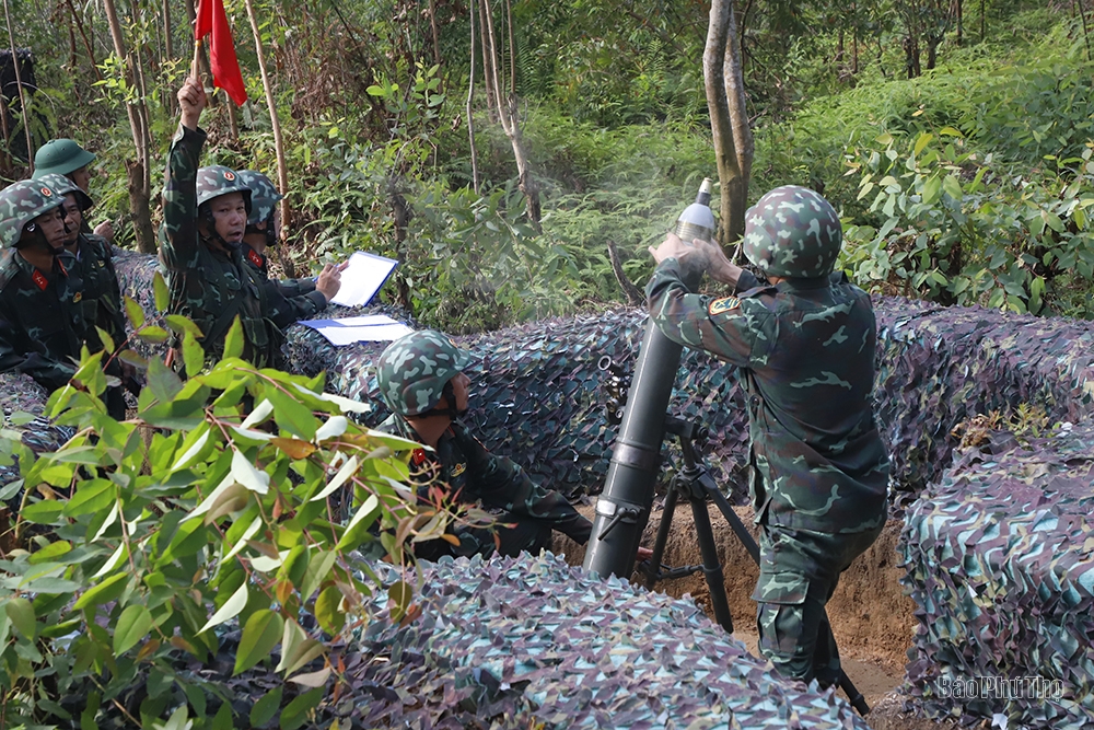 Phú Thọ hoàn thành xuất sắc nhiệm vụ diễn tập Khu vực phòng thủ tỉnh