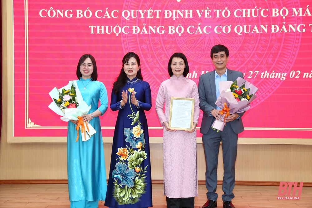 Hội nghị lần thứ nhất Ban Chấp hành Đảng bộ các cơ quan Đảng tỉnh Thanh Hóa, nhiệm kỳ 2020- 2025