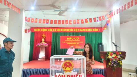 Hà Nội: Hơn 1 triệu cử tri đã bỏ phiếu bầu cử