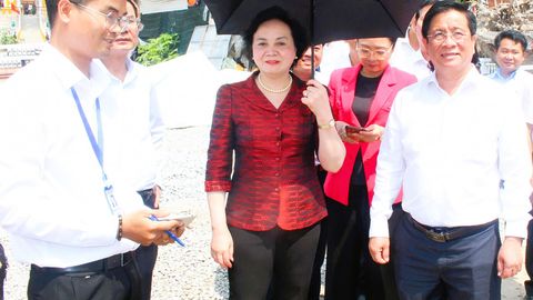 Phó Thủ tướng Chính phủ Phạm Thị Thanh Trà khảo sát Di tích quốc gia đặc biệt Óc Eo - Ba Thê