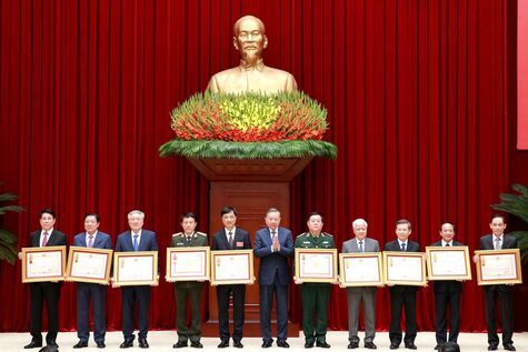 Ảnh: Tổng Bí thư Tô Lâm chủ trì Hội nghị toàn quốc tổng kết công tác phòng, chống tham nhũng, lãng phí, tiêu cực nhiệm kỳ Đại hội XIII của Đảng