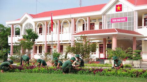 Khí thế tuổi trẻ lực lượng vũ trang