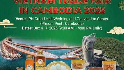 An Giang ra mắt Gian hàng số tại Hội chợ Thương mại Việt Nam - Campuchia 2025 