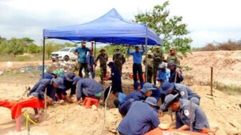 Đội K92 nỗ lực tìm kiếm, quy tập hài cốt liệt sĩ