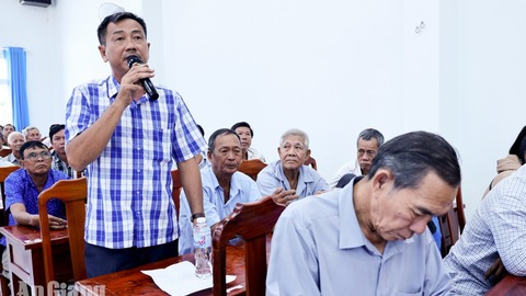 Cử tri 5 xã, phường kiến nghị mở lại Cửa khẩu phụ Vĩnh Gia