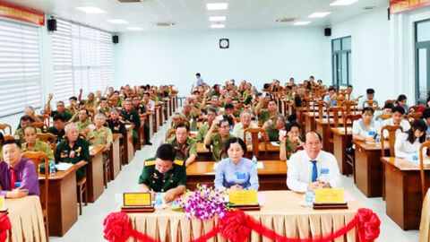 Đại hội đại biểu Hội Cựu chiến binh xã Châu Phú