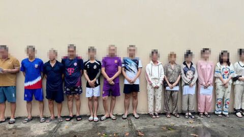 Khởi tố 13 đối tượng “Tổ chức sử dụng trái phép ma tuý” tại quán Karaoke X-Men