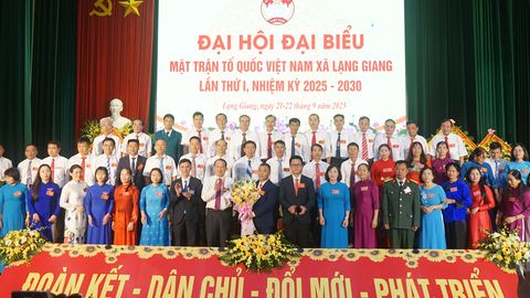 Phát huy dân chủ, củng cố khối đại đoàn kết, xây dựng xã Lạng Giang phát triển bền vững