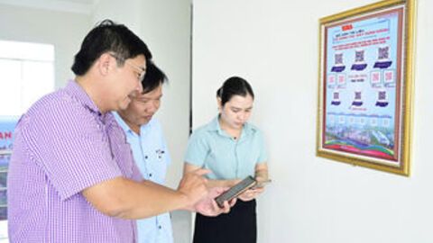 Vĩnh Bình chuyển đổi số    trong công tác Đảng