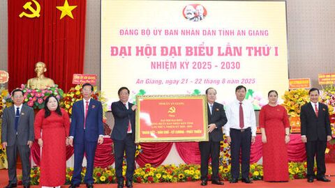 Đảng bộ UBND tỉnh An Giang đại hội lần thứ I, nhiệm kỳ 2025 - 2030 