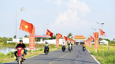 Đường quê thay áo mới