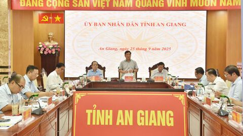 9 tháng năm 2025, An Giang ước thu ngân sách nhà nước 18.552 tỷ đồng