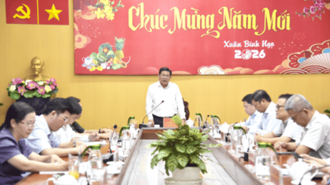 Phó Chủ tịch UBND tỉnh An Giang Ngô Công Thức làm việc với 18 xã