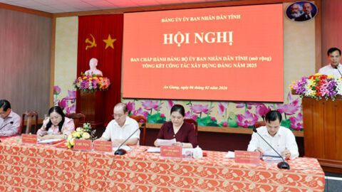 Hội nghị Ban Chấp hành Đảng bộ UBND tỉnh An Giang