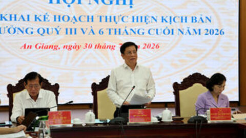 An Giang quyết tâm đạt tăng trưởng 10,71% trong năm 2026