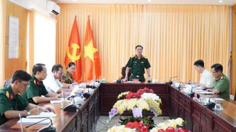 An Giang: Các đội quy tập hài cốt liệt sĩ xuất quân thực hiện nhiệm vụ tại Campuchia vào ngày 28/10