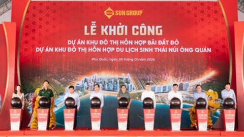 Thủ tướng Chính phủ Phạm Minh Chính dự lễ khởi công hai dự án APEC 2027 tại Phú Quốc