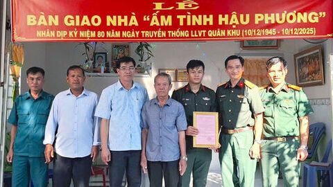 “Dân vận khéo” trong lực lượng vũ trang