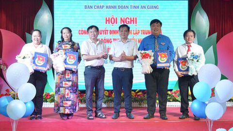 Thành lập Trung tâm Hoạt động thanh, thiếu nhi và khởi nghiệp thanh niên tỉnh An Giang 