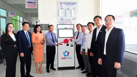 Triển khai giải pháp thu hộ KienlongBank Pay tại Trung tâm Y tế  Châu Phú