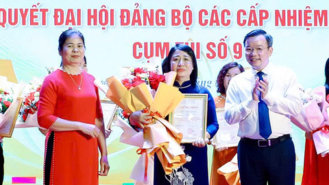 Sôi nổi Hội thi báo cáo viên giỏi Cụm 9