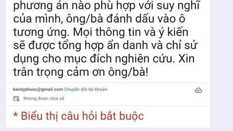 An Giang: Tham gia khảo sát ý kiến về đổi mới giáo dục và đào tạo