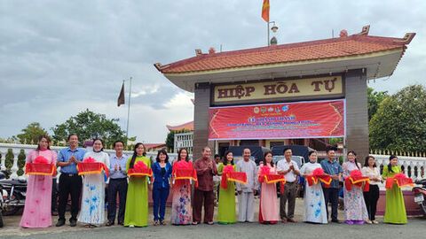 Bình Thạnh Đông thực hiện công trình chào mừng Đại hội đại biểu các tổ chức chính trị - xã hội