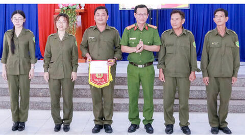 Hội thi Lực lượng tham gia bảo vệ an ninh ở cơ sở giỏi xã Vĩnh Gia