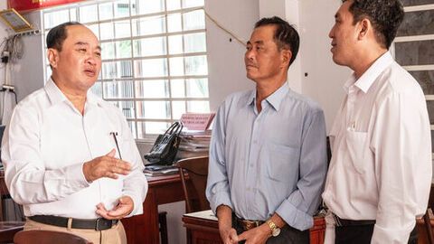 Ủy ban Bầu cử tỉnh An Giang kiểm tra công tác chuẩn bị bầu cử tại 4 xã