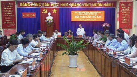 Xã Thoại Sơn quyết tâm hoàn thành thắng lợi nhiệm vụ năm 2025