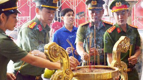 Ban Thanh niên Công an tỉnh An Giang tổ chức “Ngày Thanh niên cùng hành động” 