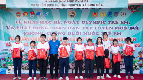 Thắp sáng truyền thống hiếu học ở xã Bình Hòa