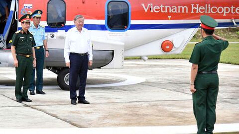 Tổng Bí thư Tô Lâm thăm và làm việc tại đặc khu Thổ Châu