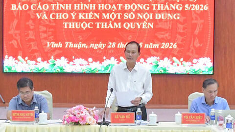 Xã Vĩnh Thuận cập nhật dữ liệu đảng viên 4.0 đạt 100%