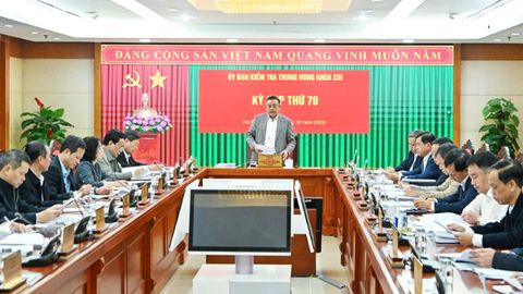 Ủy ban Kiểm tra Trung ương thi hành kỷ luật đảng viên vi phạm
