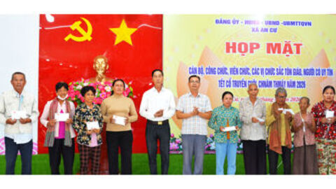 An Cư chăm lo an sinh, vun đắp đại đoàn kết