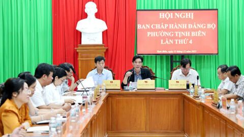 Phường Tịnh Biên phấn đấu tỷ lệ đô thị hóa đạt 88%