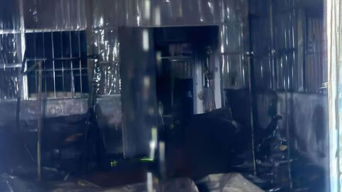 Cháy nhà ở xã Tây Yên