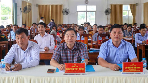 Xã Long Điền đạt 15/22 chỉ tiêu nghị quyết 6 tháng đầu năm 2026