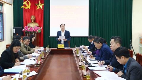 HĐND tỉnh giám sát công tác bầu cử tại xã Cao Đức