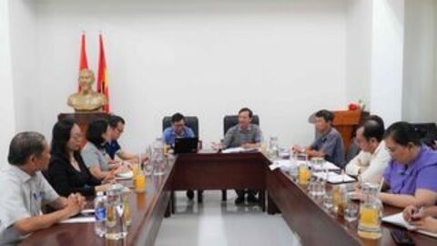 Báo và Phát thanh - Truyền hình An Giang làm việc với đối tác về tư vấn Đề án quy hoạch và phát triển nội dung số 