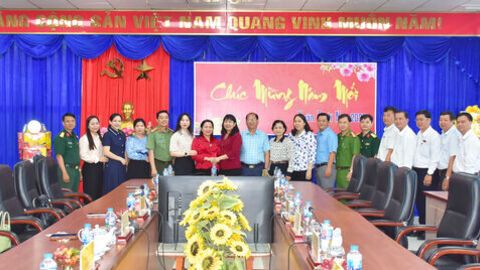 Chúc tết các xã Châu Phú, An Châu, Bình Mỹ và Vĩnh Thạnh Trung 