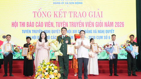Bắc Ninh: Thí sinh Trương Quang Ninh đạt giải Nhất hội thi Báo cáo viên giỏi Cụm thi số 6