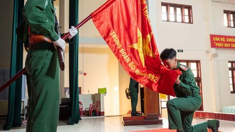 An Giang: Tiễn quân nhân hoàn thành nghĩa vụ quân sự tại ngũ năm 2026