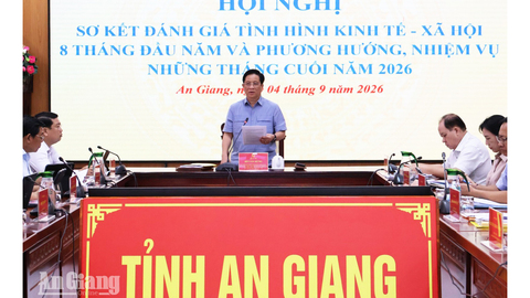 Chủ tịch UBND tỉnh An Giang chỉ đạo giải ngân 70% vốn đầu tư công trước ngày 30/9 