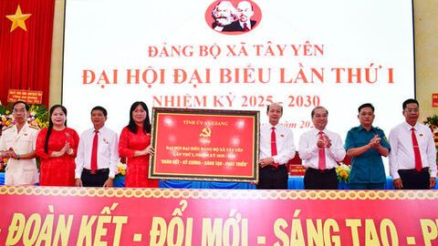 Nhiệm kỳ 2025 - 2030, Đảng bộ xã Tây Yên thống nhất 20 chỉ tiêu phát triển