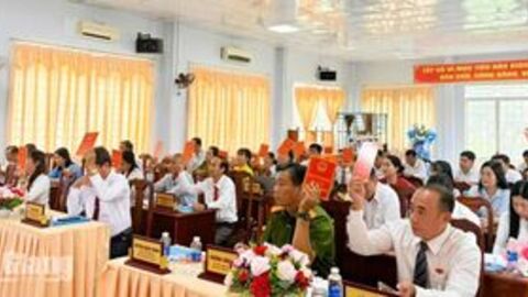 Định Mỹ quyết tâm giải ngân 100% vốn đầu tư công