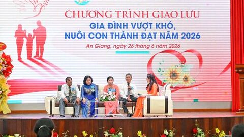 An Giang biểu dương 93 gia đình hạnh phúc, vượt khó nuôi con thành đạt